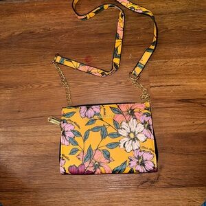 Steve Madden Floral Yellow Crossbody Bag